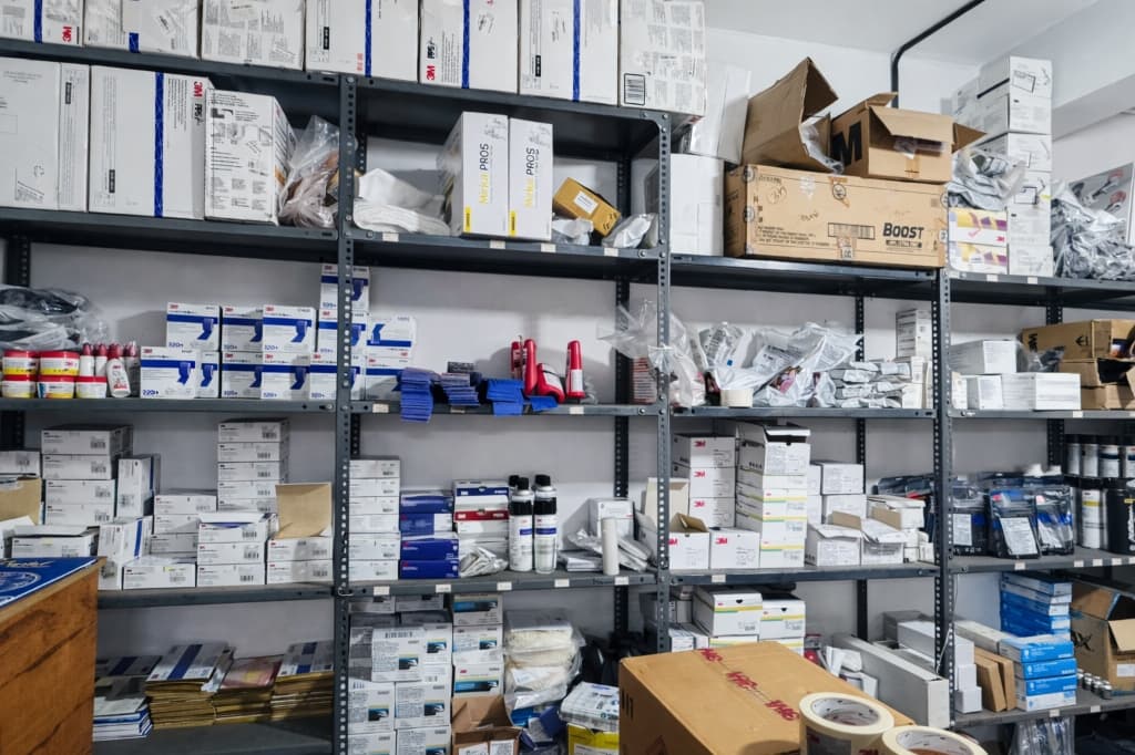 Hexamech Linich Tools Inventory Shelves